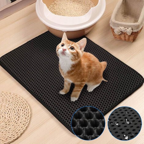 Tapis de litière pour chat